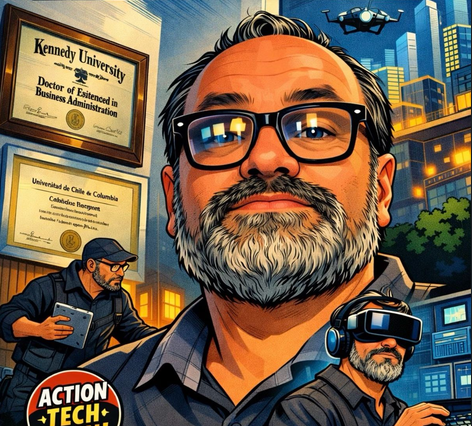 Portrait illustré de Christian Barrette
